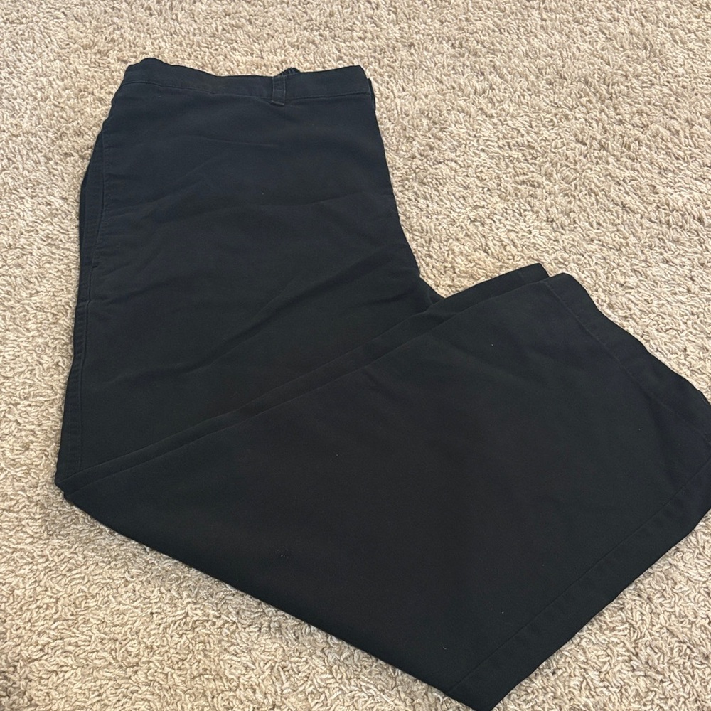 George Black Elastic Waist Pants